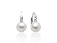 Orecchini Miluna Donna in Argento Perla PER2948